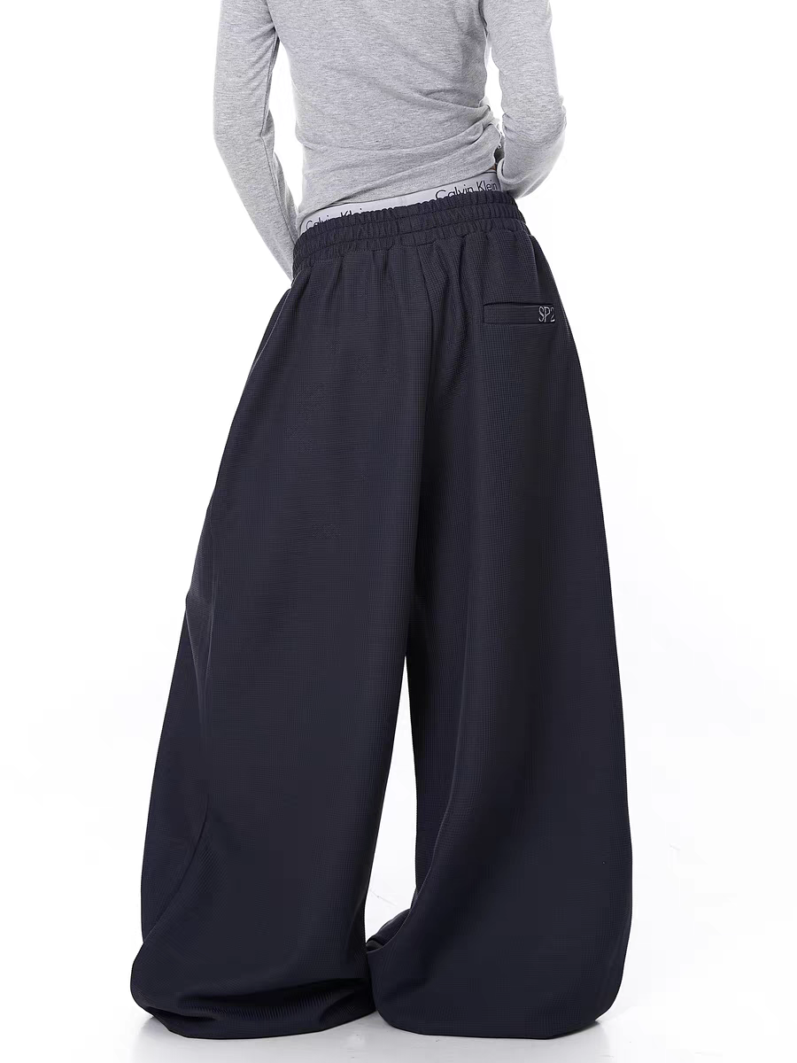 GKIKZ SP² REFLECTIVE RHINESTONE WIDE-LEG SWEATPANTS