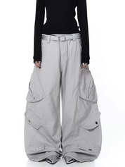 GKIKZ MID-RISE SCIMITAR PANTS