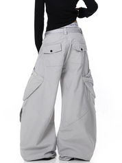 GKIKZ MID-RISE SCIMITAR PANTS