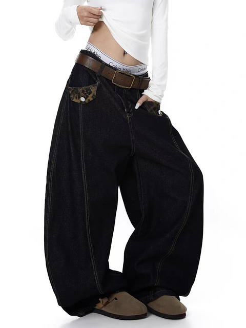 Vintage Distressed Scimitar Denim