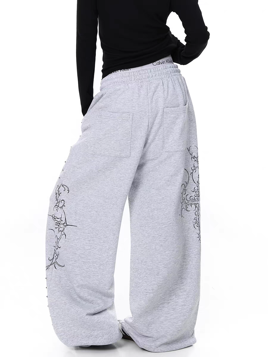 GKIKZ STRAIGHT THORN JOGGERS