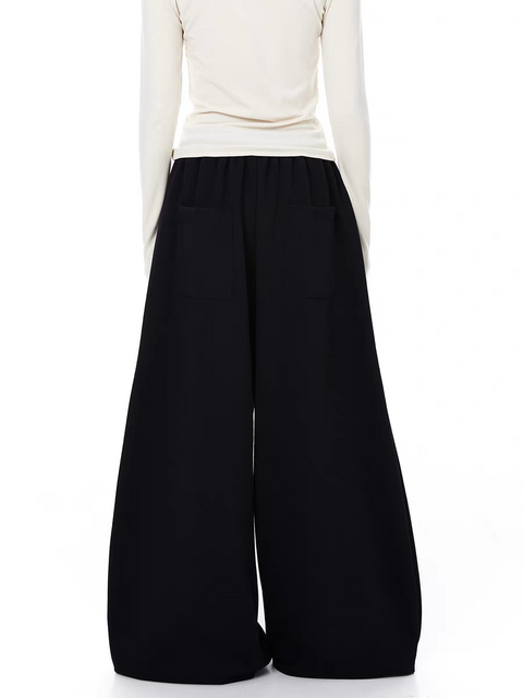 Rivet Cross Wide-Leg Pants