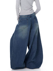 Deconstructed Patchwork Bootcut Heavy Denim