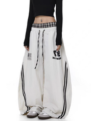 GKIKZ DUAL-WAIST STRIPES JOGGERS