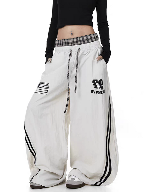 Dual-Waist Stripes Joggers
