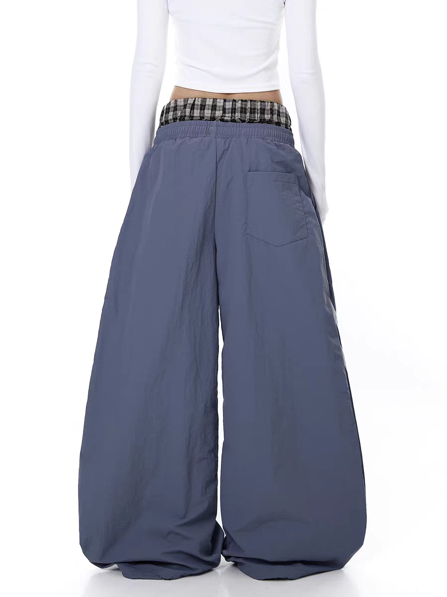 GKIKZ DUAL-WAIST STRIPES JOGGERS