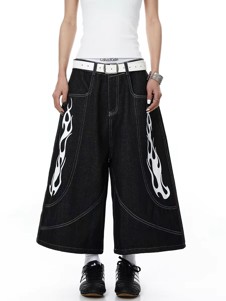 Verti. Flames Jorts