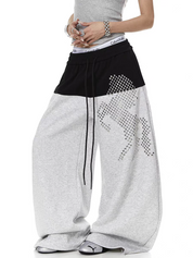 Rivet Horse Crescent-Cut Sweatpant