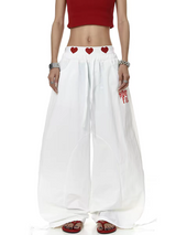 Heart Plush Dual Waist Pant