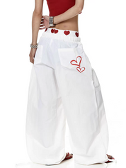 Heart Plush Dual Waist Pant