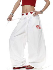 Heart Plush Dual Waist Pant