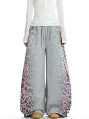 Frost Leopard Embossed Sweatpant