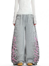Frost Leopard Embossed Sweatpant