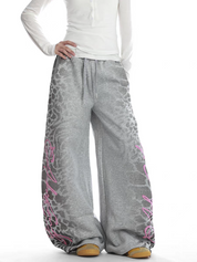 Frost Leopard Embossed Sweatpant