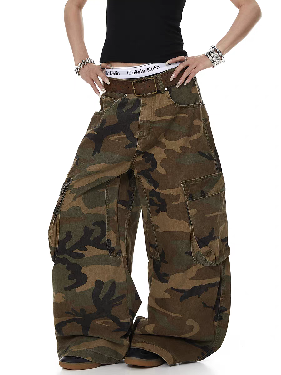 Camo Multi-Pocket Cargo Pant