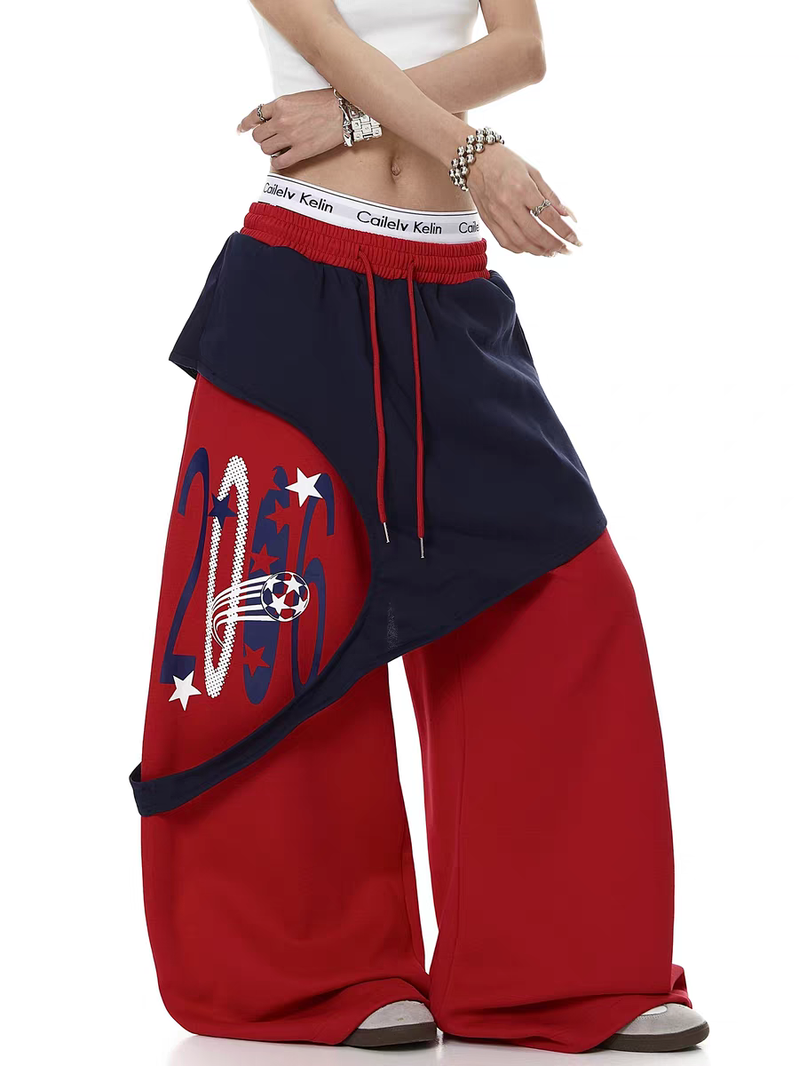 2006 Flap Wide-Leg Pant