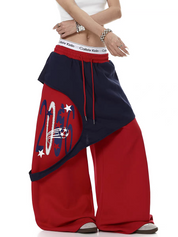 2006 Flap Wide-Leg Pant
