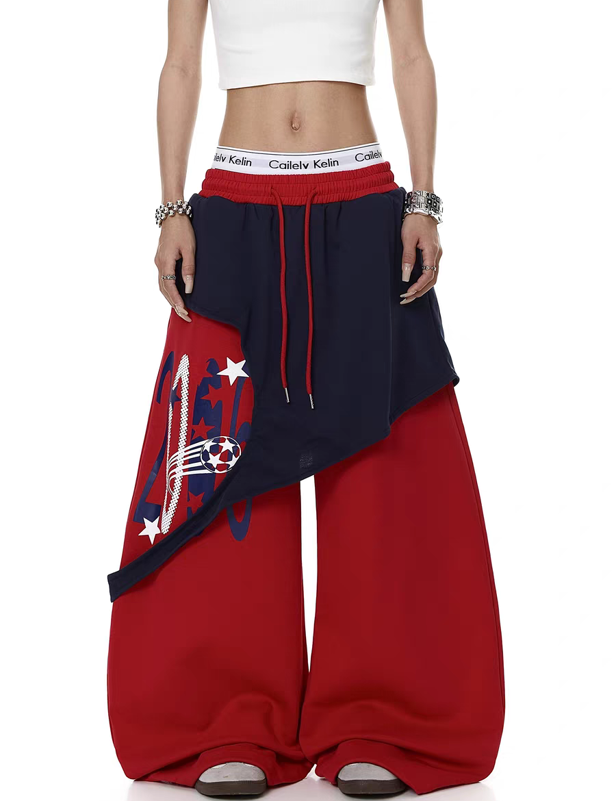 2006 Flap Wide-Leg Pant