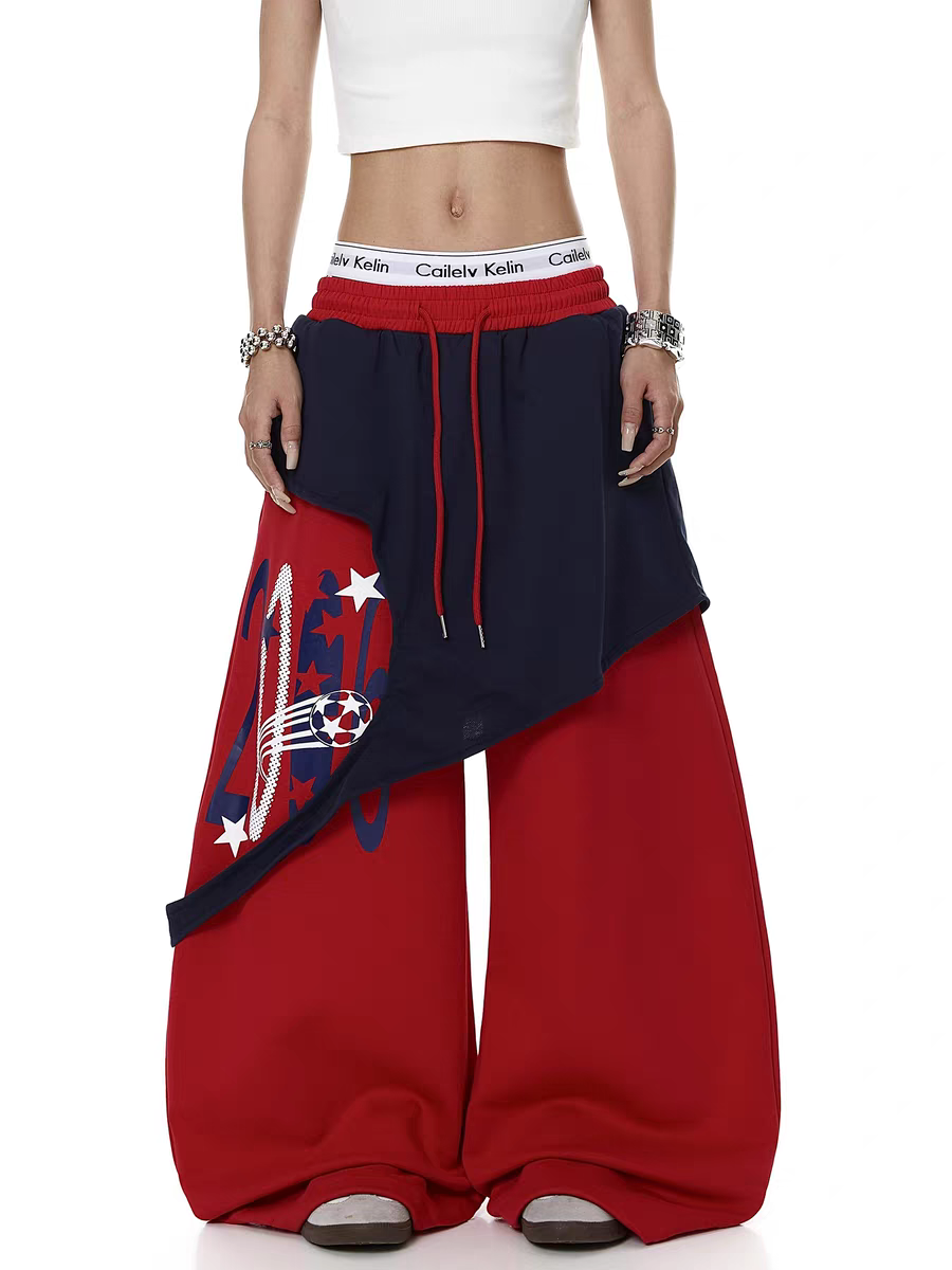 2006 Flap Wide-Leg Pant