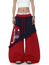 2006 Flap Wide-Leg Pant