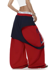 2006 Flap Wide-Leg Pant