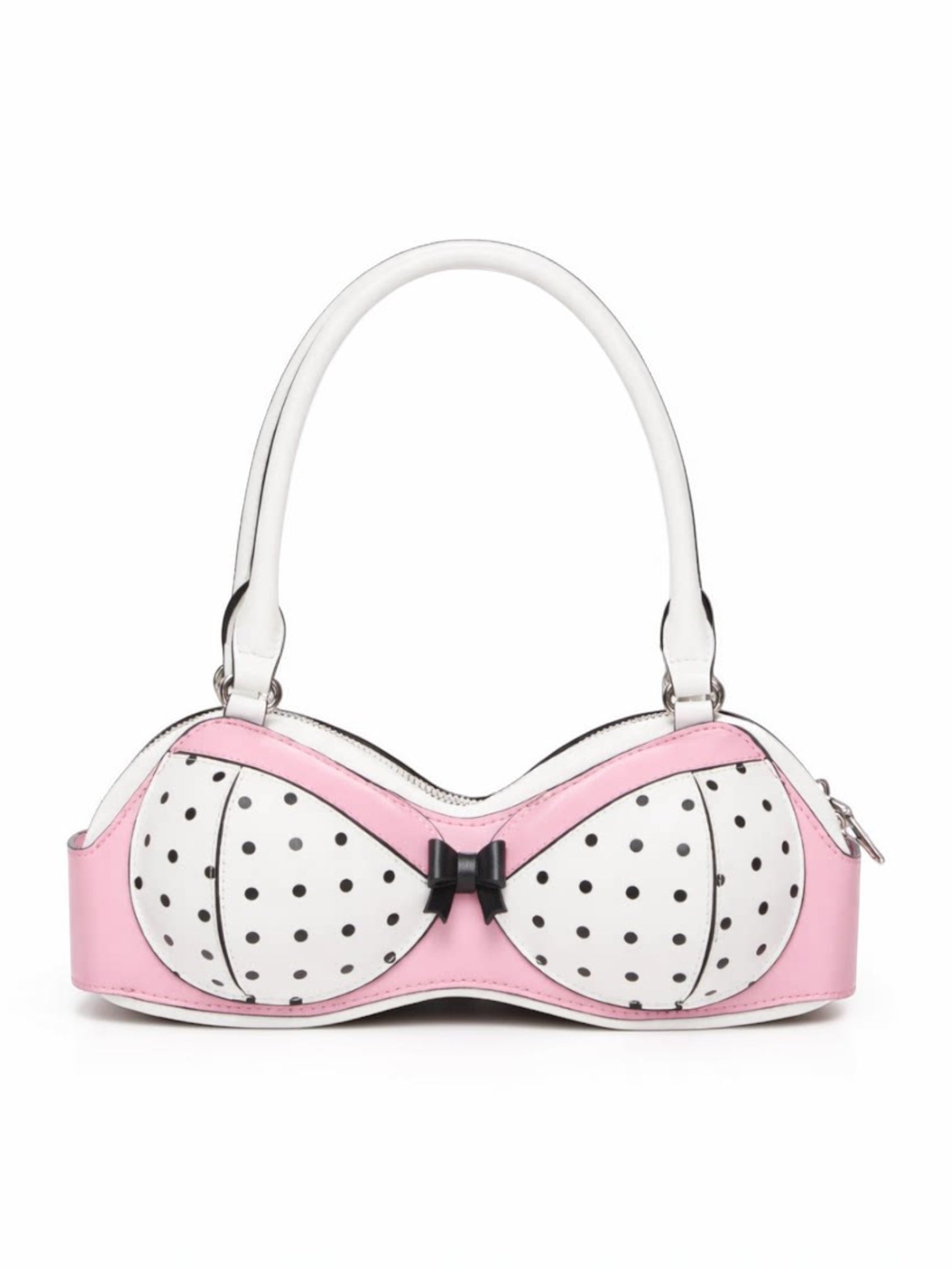 Dottie Bow Bustier Shoulder Leather Bag