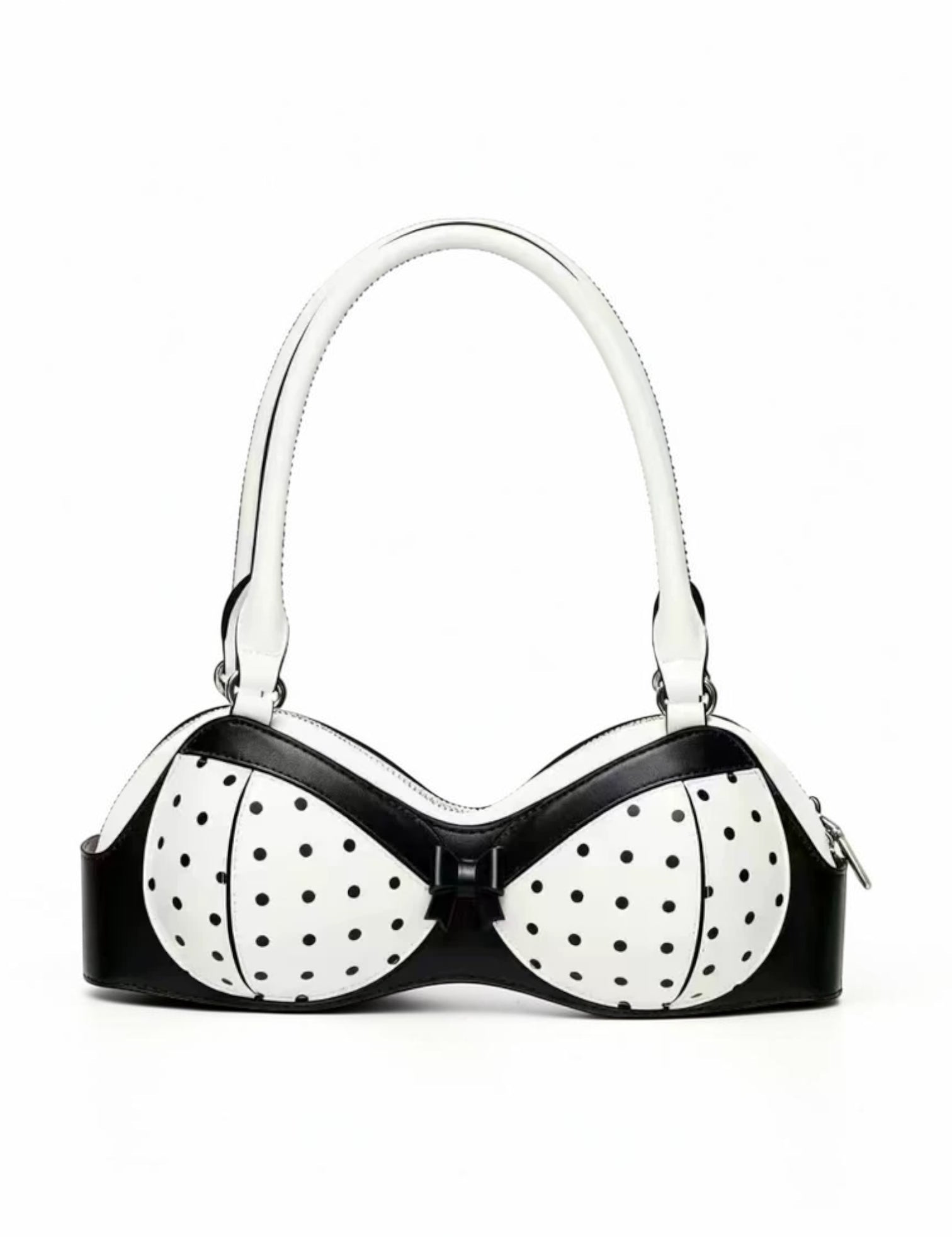 Dottie Bow Bustier Shoulder Leather Bag
