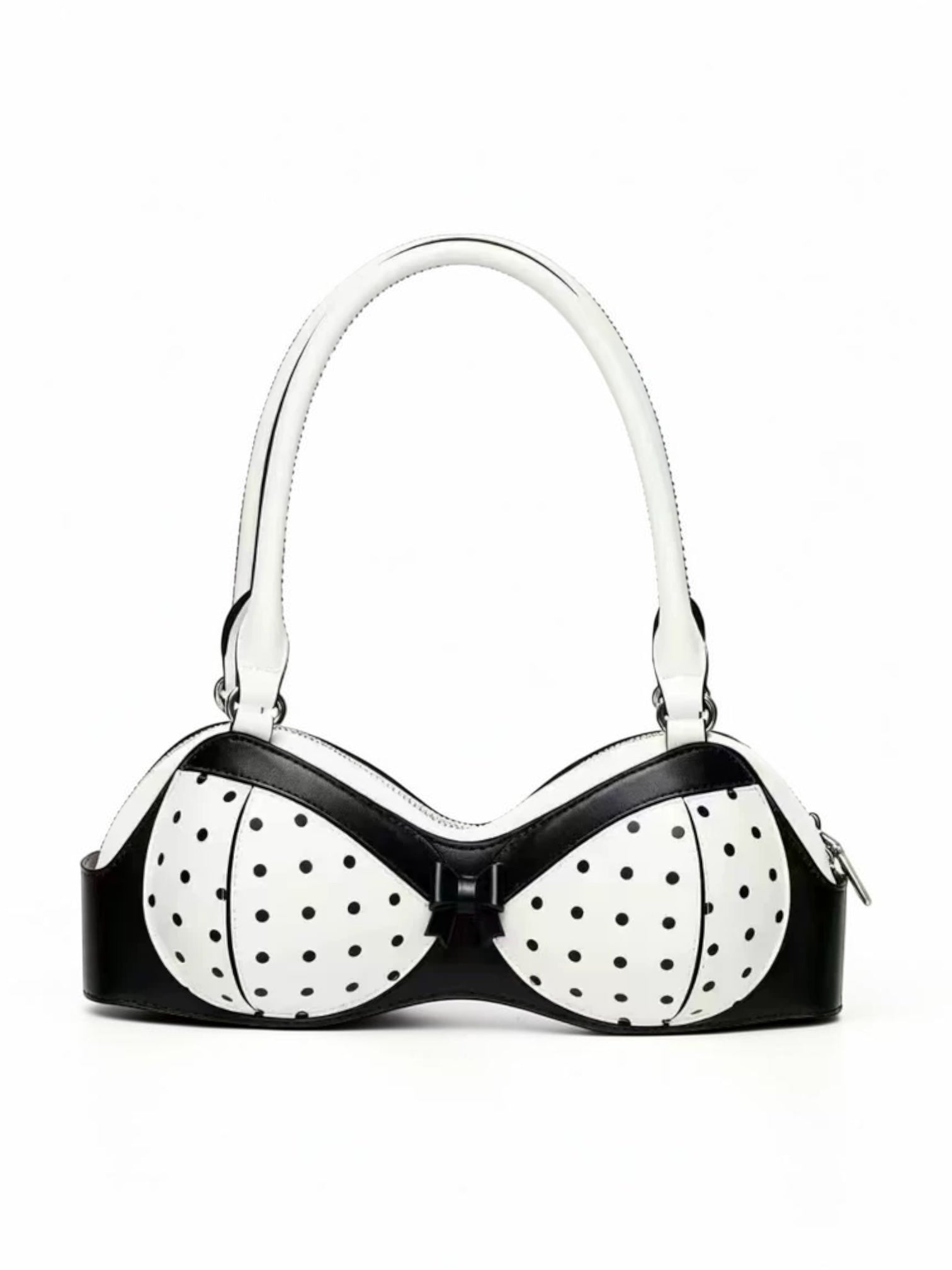Dottie Bow Bustier Shoulder Leather Bag