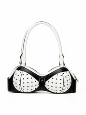 Dottie Bow Bustier Shoulder Leather Bag