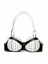 Dottie Bow Bustier Shoulder Leather Bag
