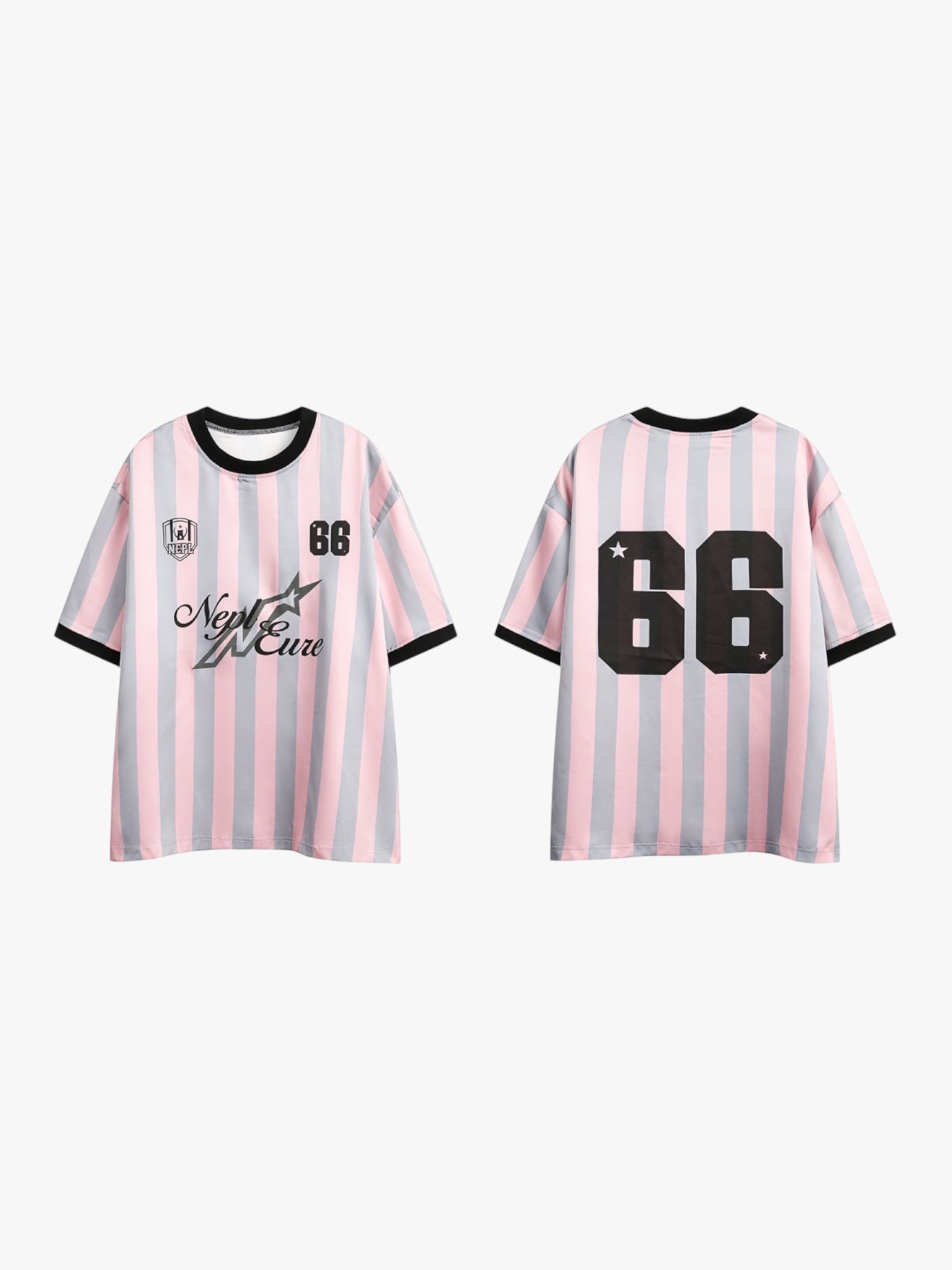 Retro Contrast 66 Stripes Jersey