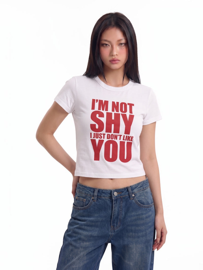 "Don't like you" Cotton Tees