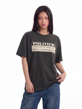 "Blood Suckers" Distressed Washed Heavy Cotton Tees